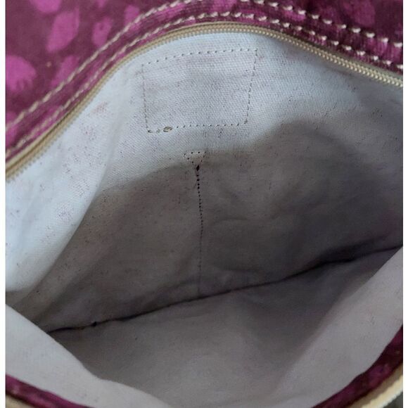 Fossil Key-Per Tree Print Multi Colored Coated Canvas Purse-Tot-Bag - Picture 8 of 8